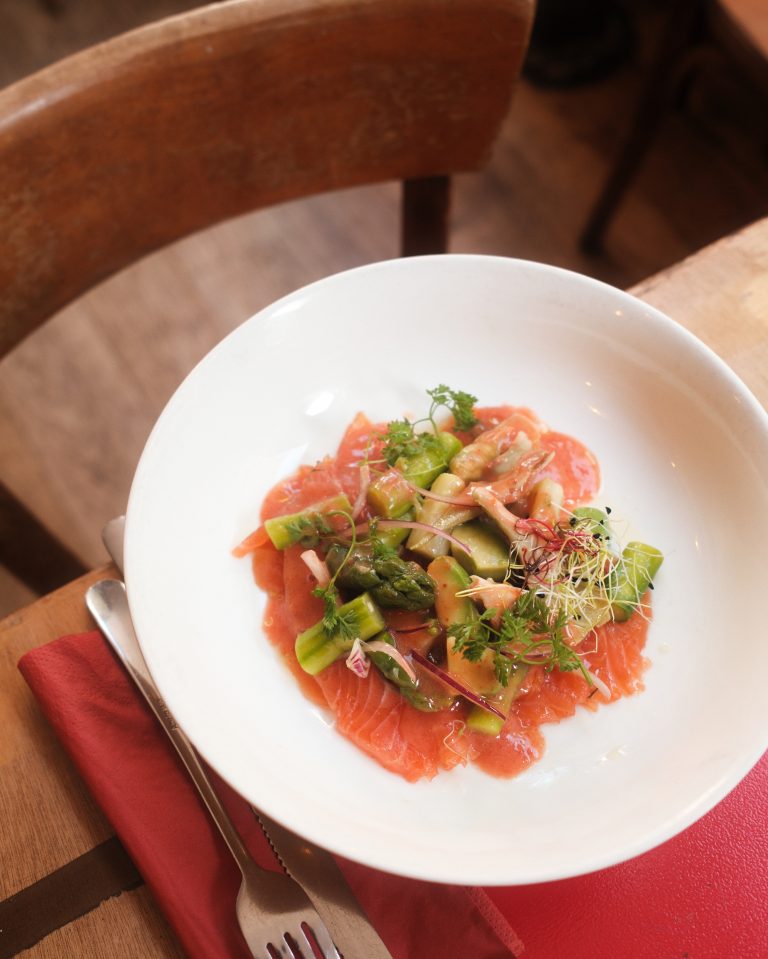 Accueil saumon gravlax